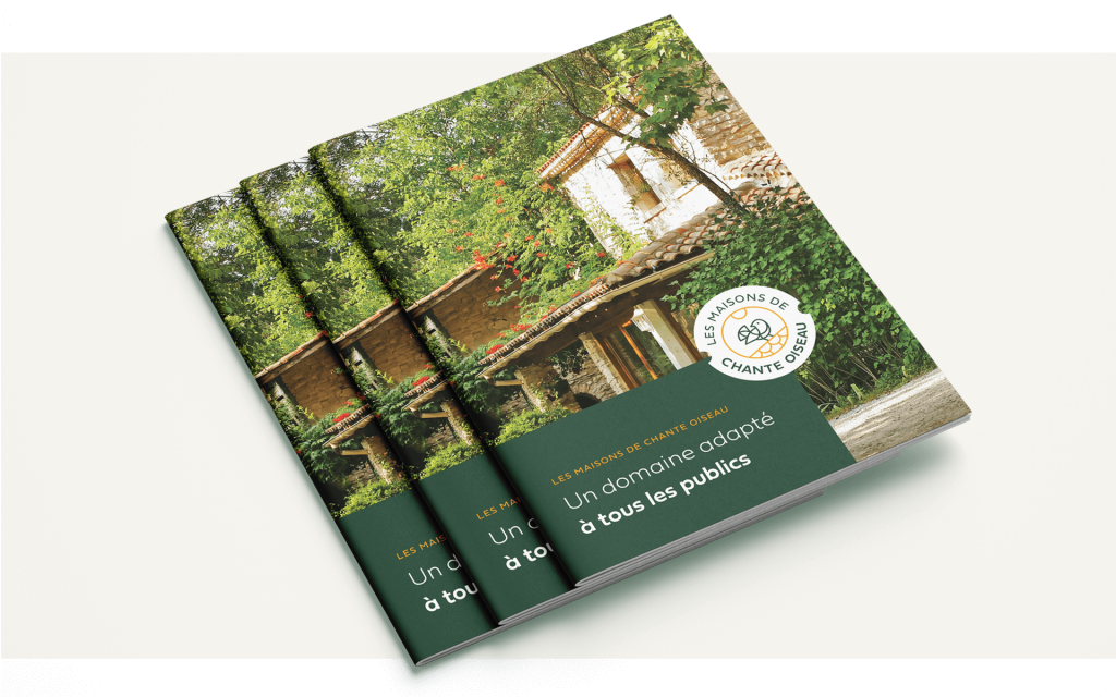 Création print les maisons de chante oiseau