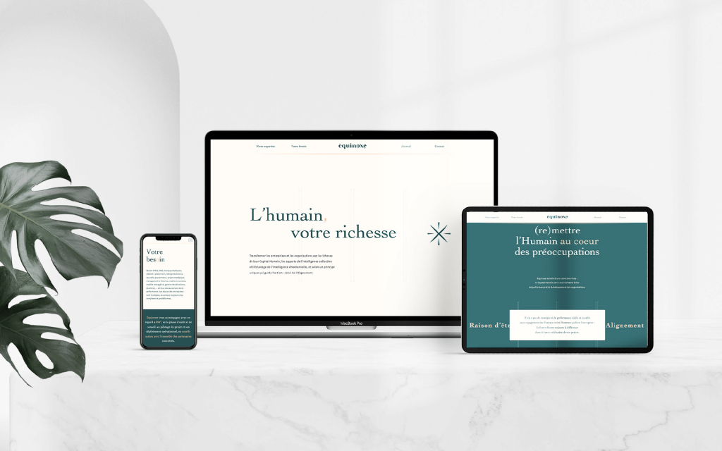 Création site web Equinoxe