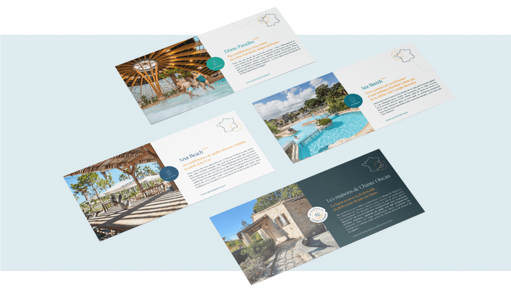 identités des trois marques HFH