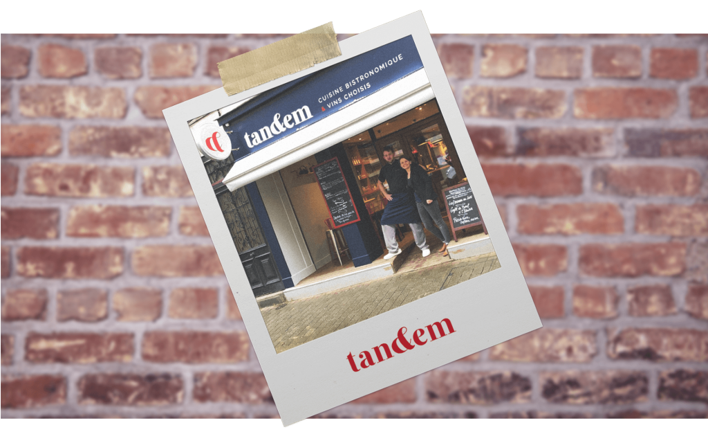 Facade du restaurant avec la nouvelle identité visuelle