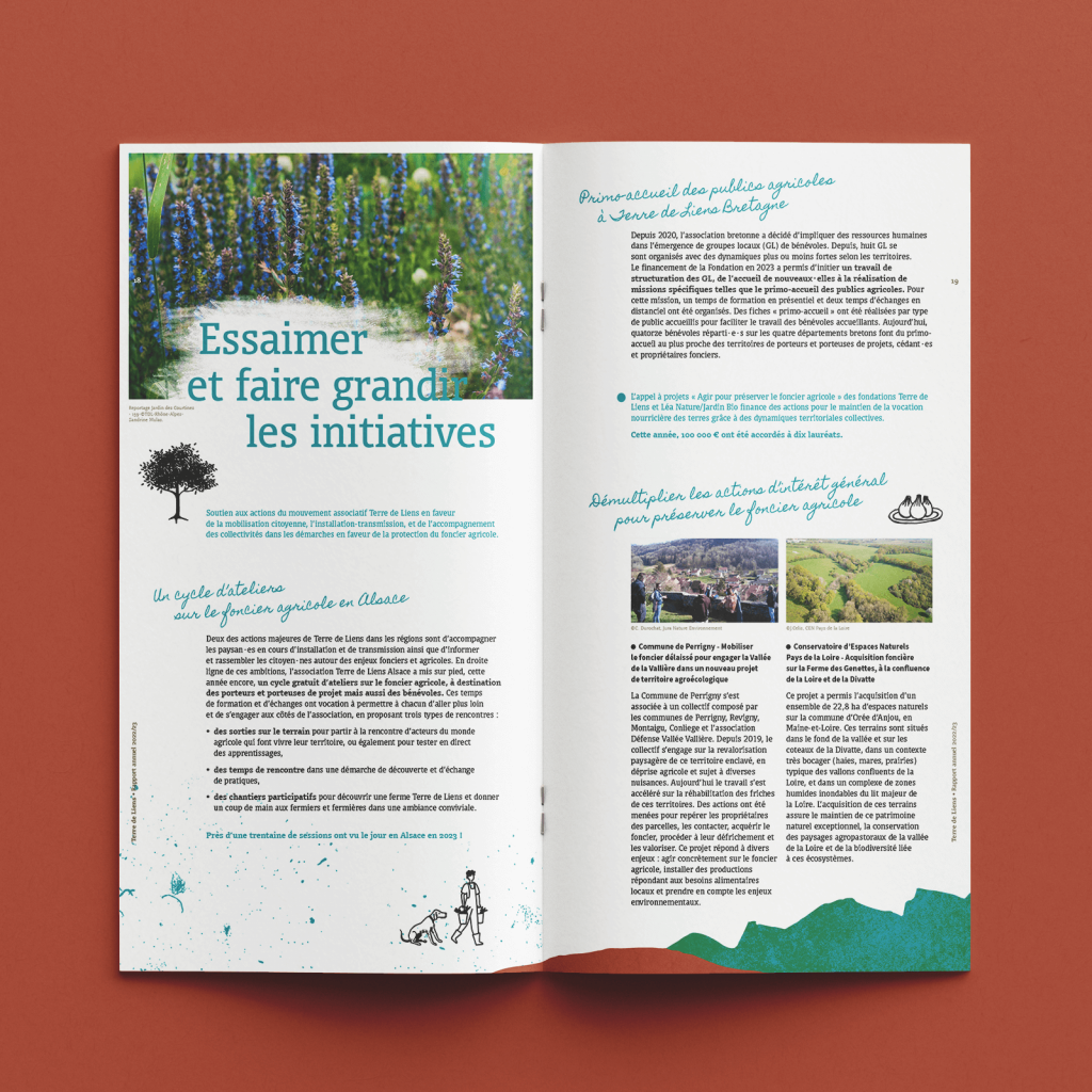 Terre de liens - Rapport annuel