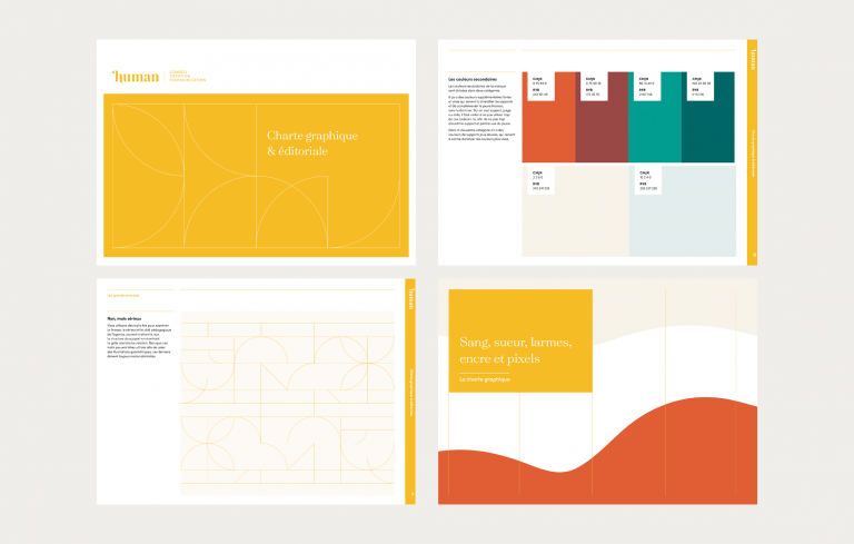 Charte Graphique Agence Human