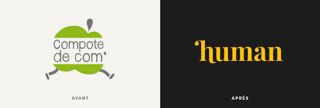 Refont logo identité visuelle Human